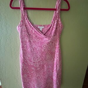 Charter Club Pink Paisley Top